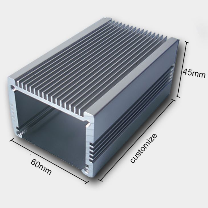 Anodiserande aluminiumprofilbox