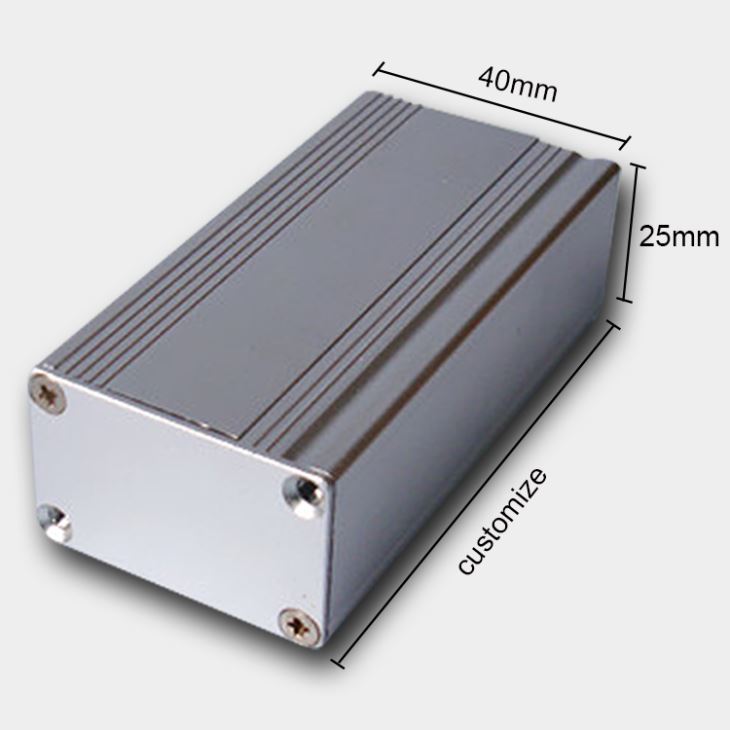 Elektroniskt kapsling i aluminium